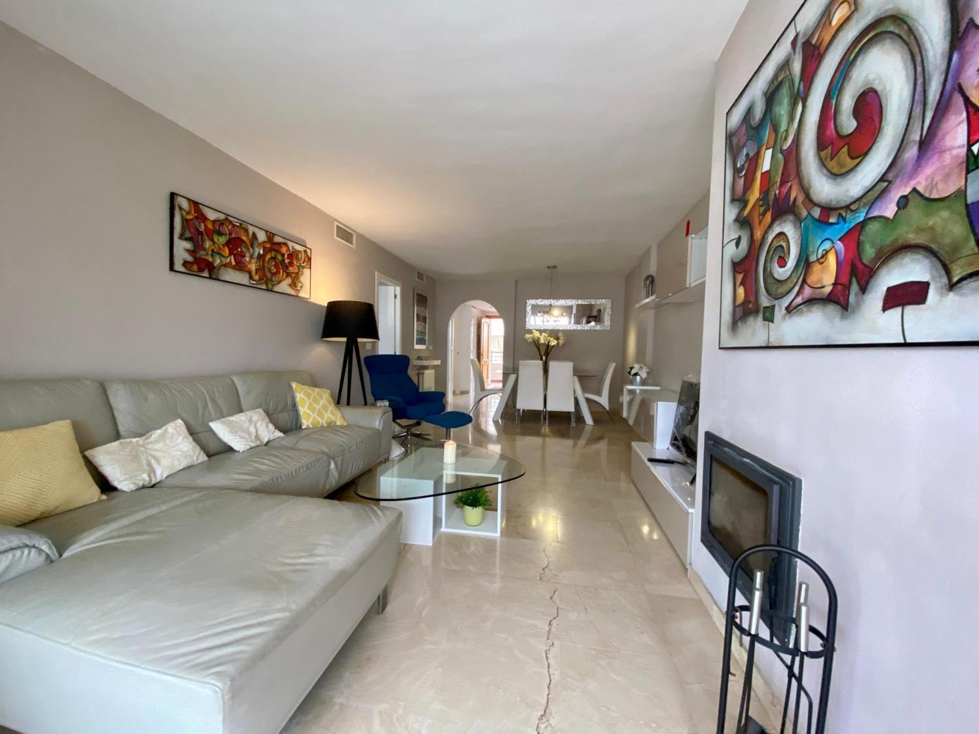 Apartamento Con Vistas Y Terraza En Guadalmina Mad Marbella Eksteriør bilde